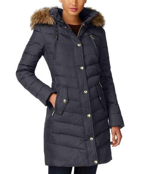 women's winter coats michael kors|michael kors women's fitted jackets.